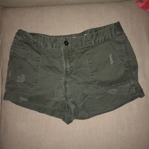 Military green size 2 shorts